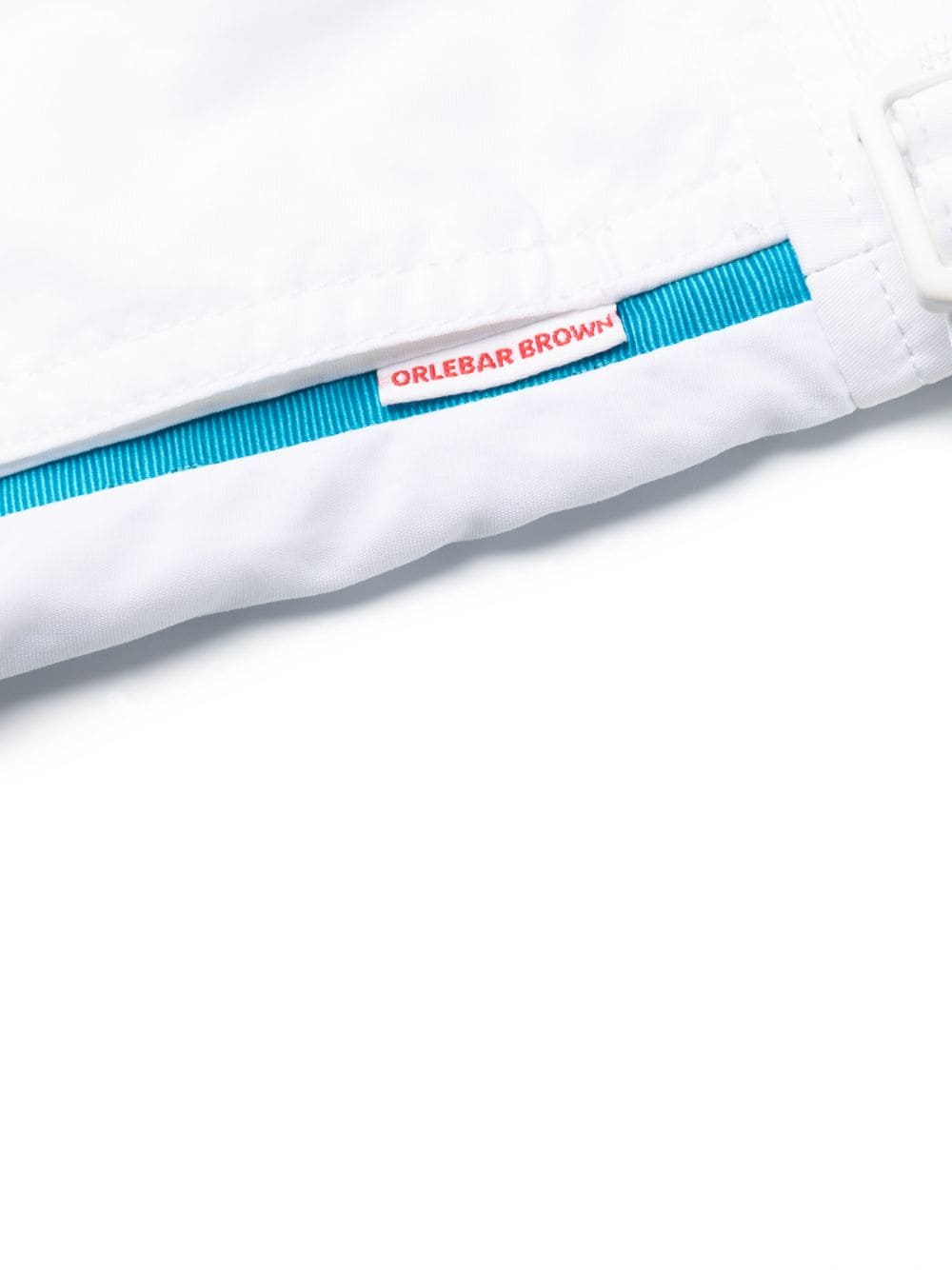Shop Orlebar Brown Bulldog Adjustable-side Swim Shorts In White