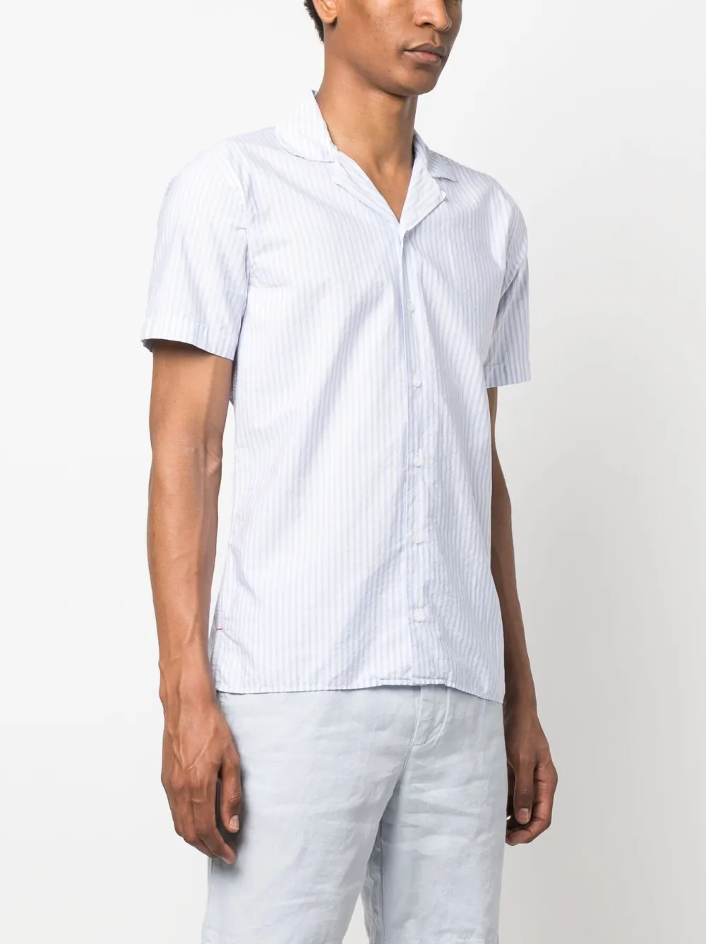 Travis Striped Short-Sleeve Shirt