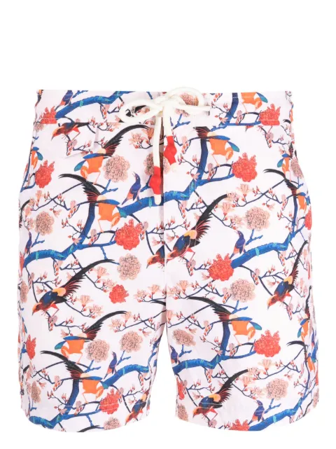 Orlebar Brown floral-print drawstring swim shorts