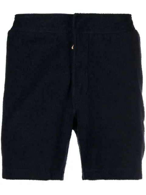 Orlebar Brown fleece-texture shorts