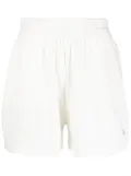 Calvin Klein Jeans logo-embroidered waffle shorts - 0IN Greige