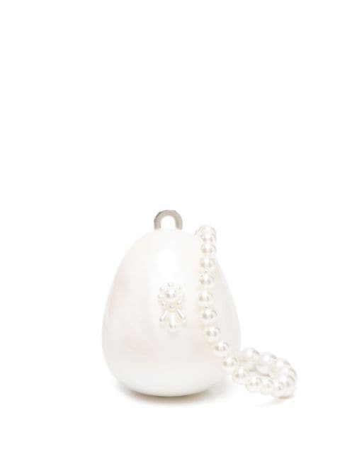 Simone Rocha micro Egg pearl mini bag
