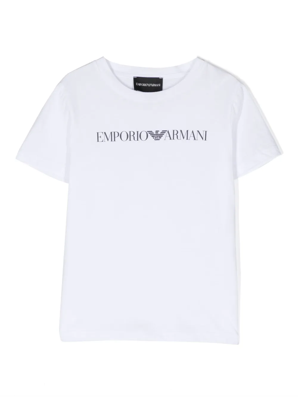 Emporio Armani Logo-print T-shirt In White