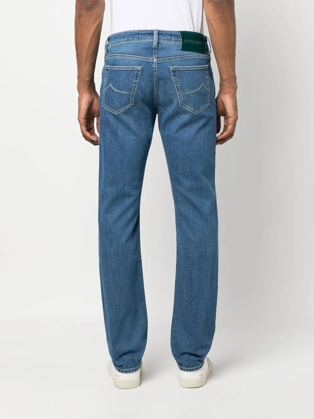 Jacob Cohen Straight-leg Denim Jeans In Blue
