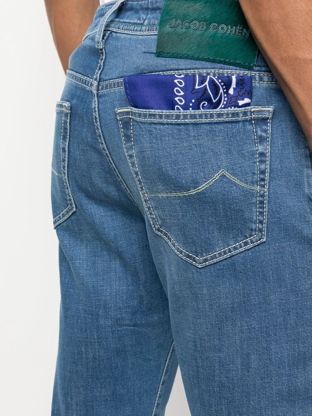 Jacob Cohen Straight-leg Denim Jeans In Blue