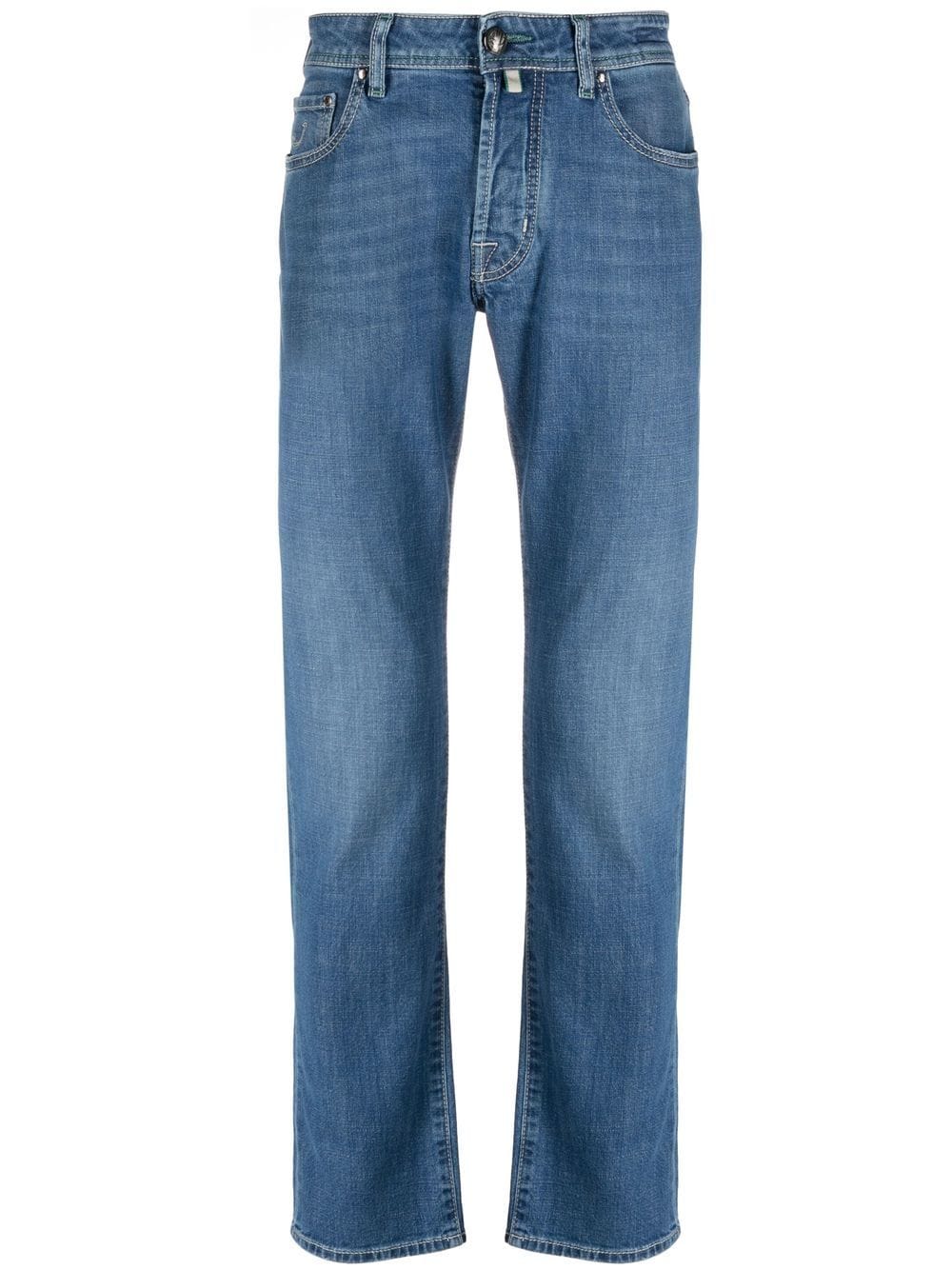Jacob Cohen Straight-leg Denim Jeans In Azzurro