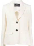 Lorena Antoniazzi single-breasted fitted blazer - White