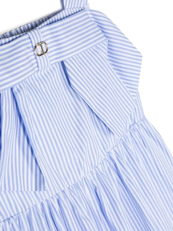 Cotton on blue outlet and white striped dress