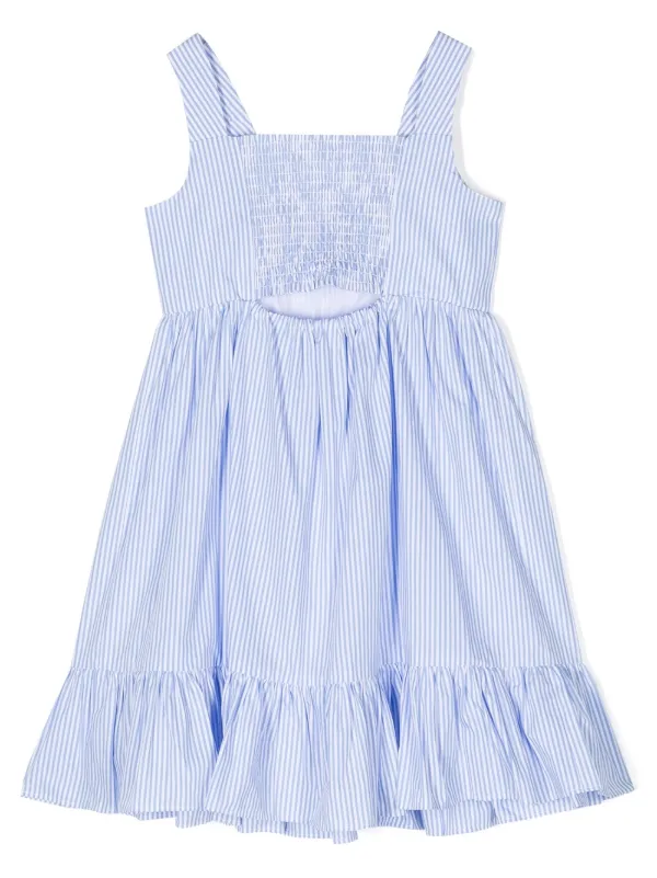 Striped cotton sale dress