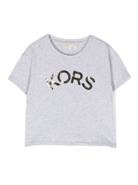 Michael Kors Kids logo-print cotton T-Shirt 