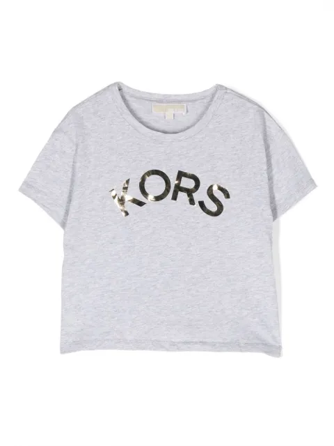 Michael Kors Kids logo-print cotton T-Shirt 