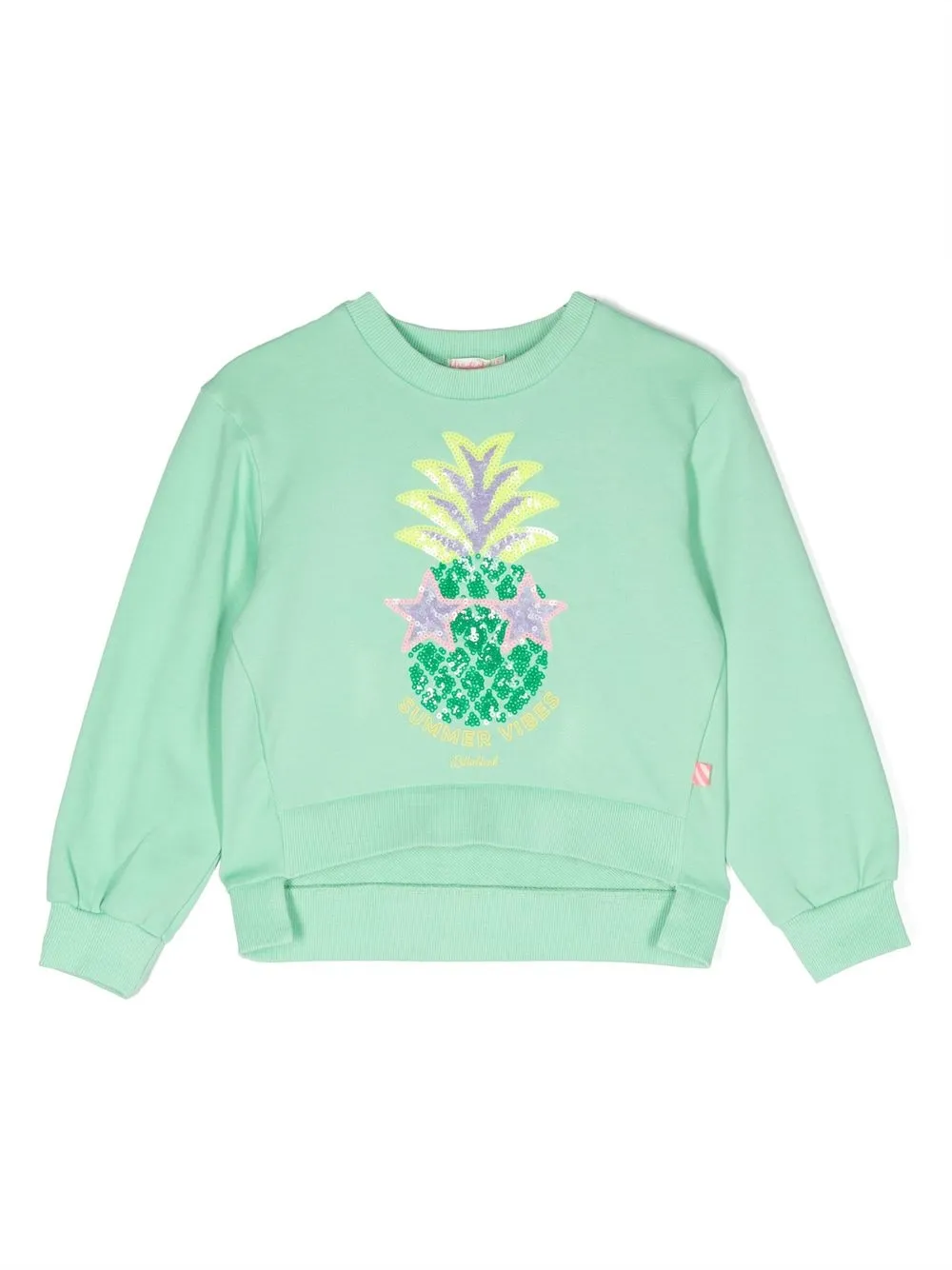 

Billieblush sequin-embellished pineapple sweatshirt - Green