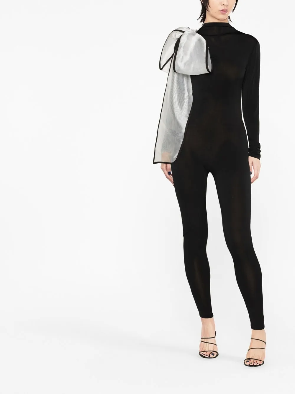 Atu Body Couture bowdetail Bodycon Jumpsuit Farfetch