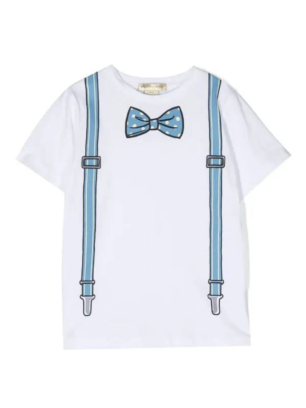 T shirt shop tuxedo print