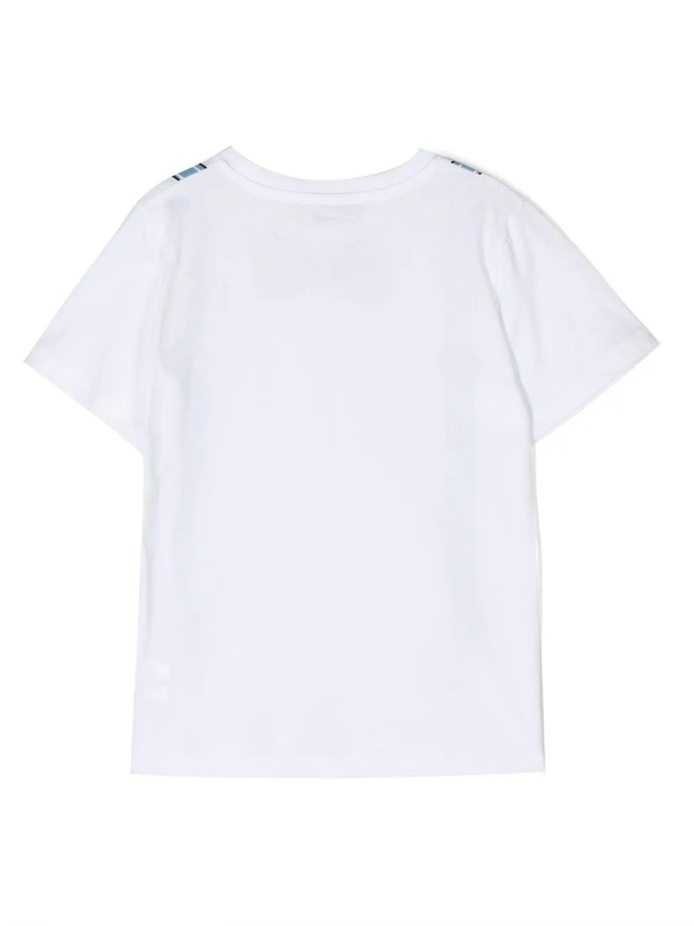 Stella McCartney Kids T-shirt met smoking print - Wit