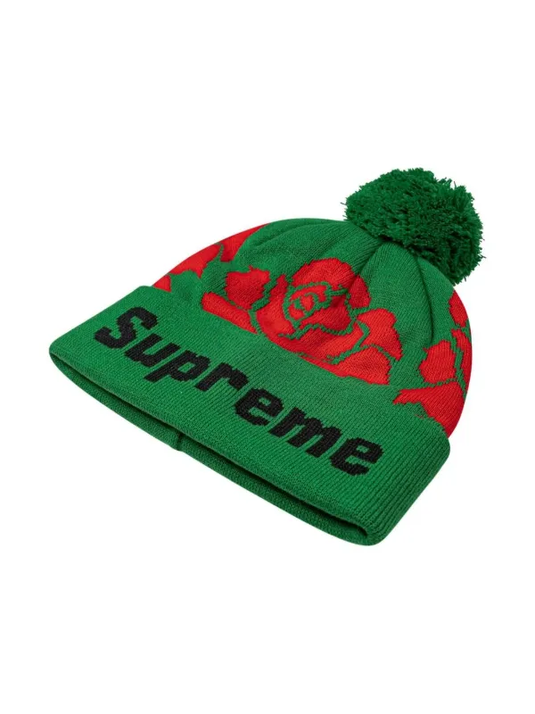 Supreme Rose Knit Beanie - Farfetch