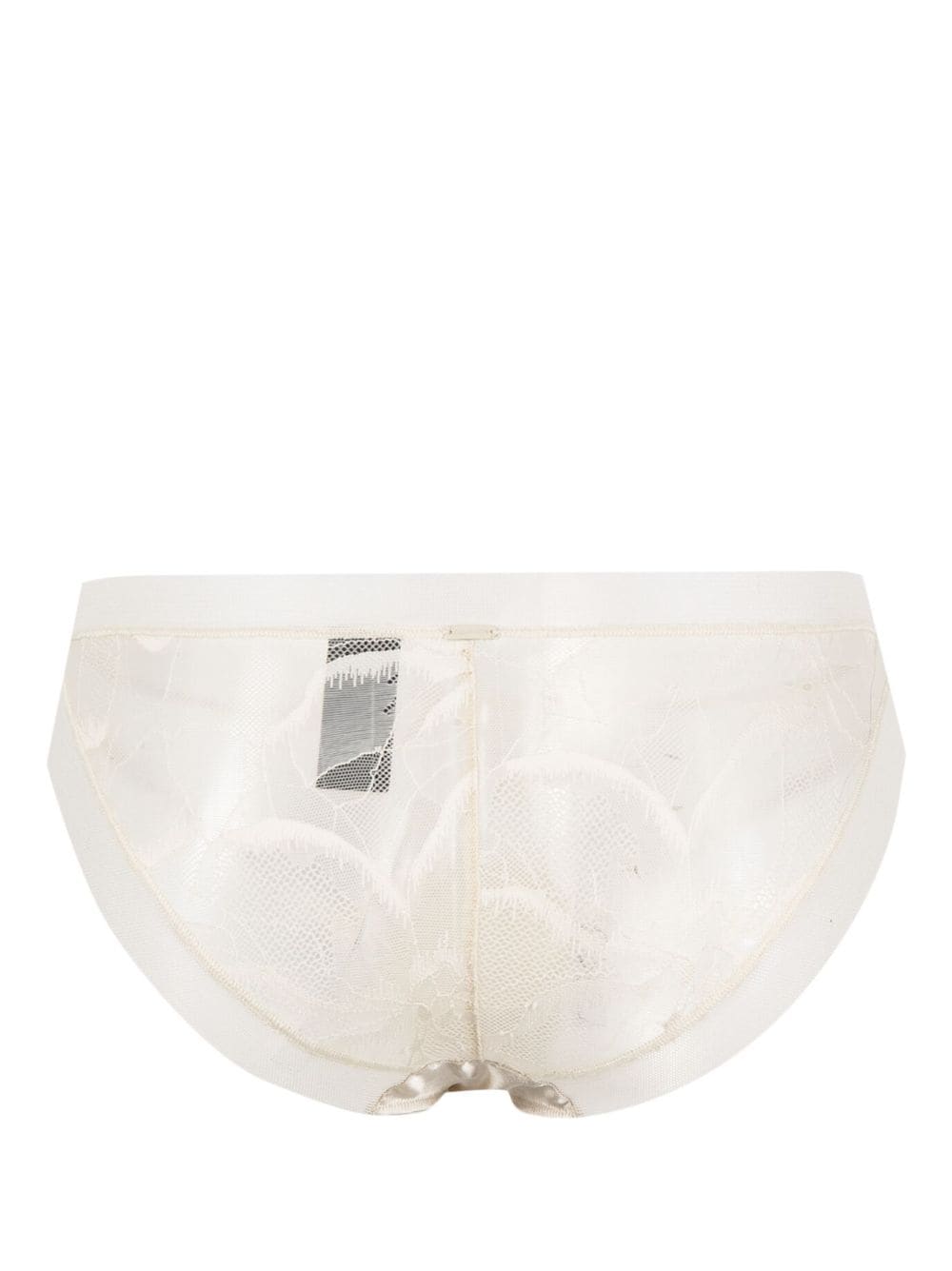 Calvin Klein panelled-design elasticated-waist briefs - Beige