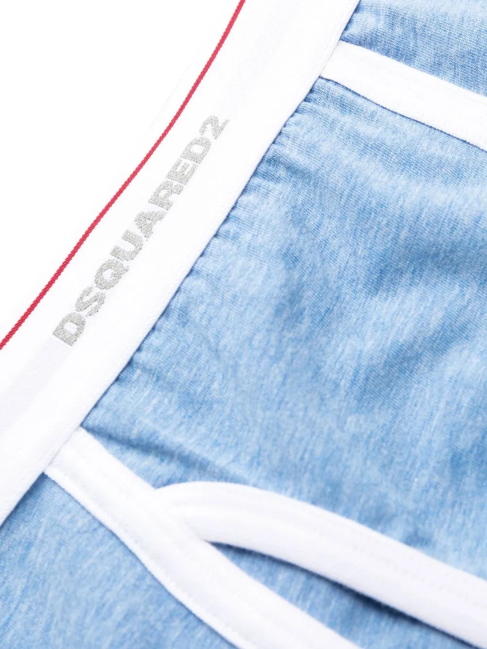 Dsquared2 Logo-waistband Boxer Shorts In Blue