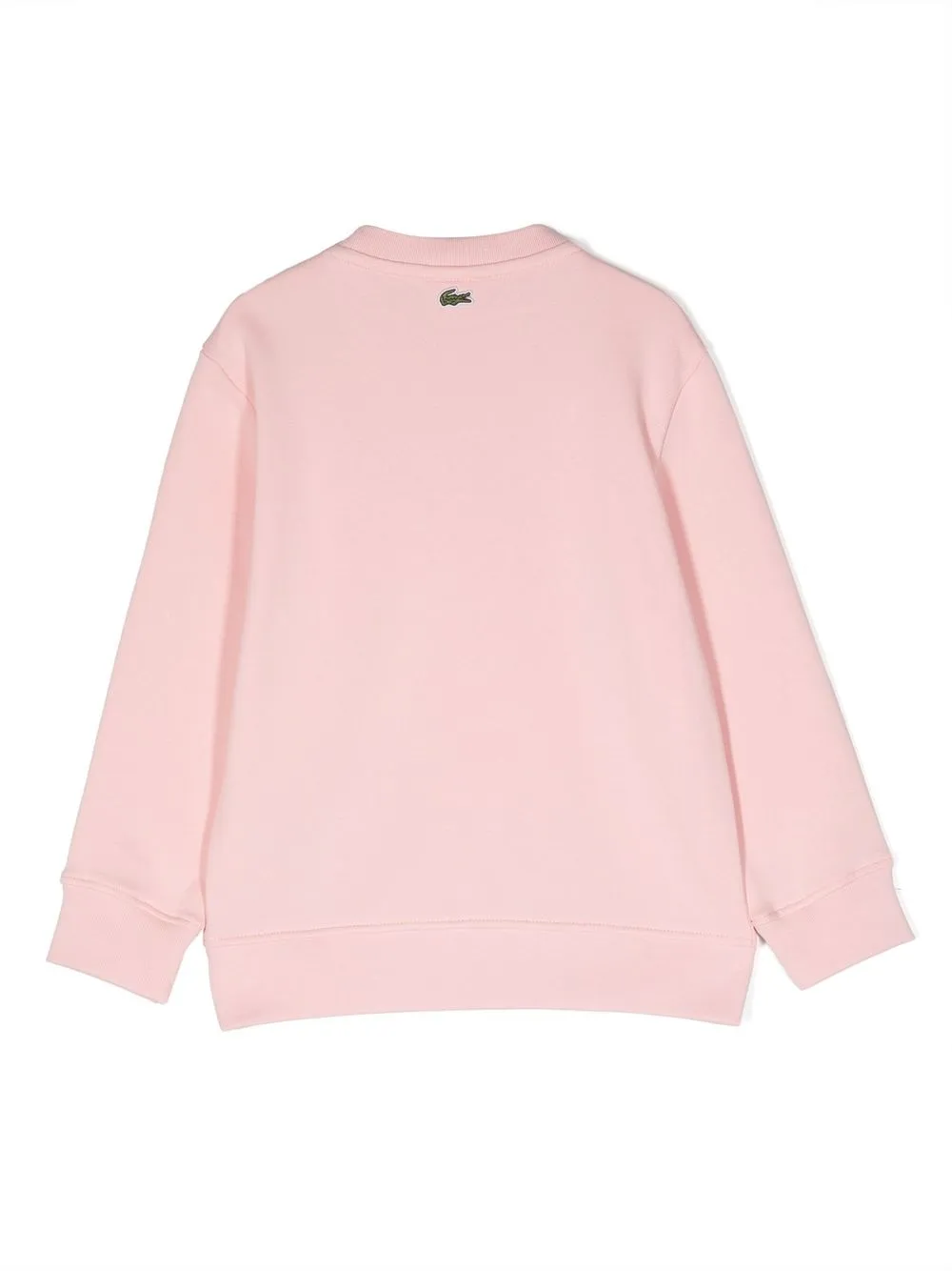 Lacoste Kids Sweater met logoprint - Roze