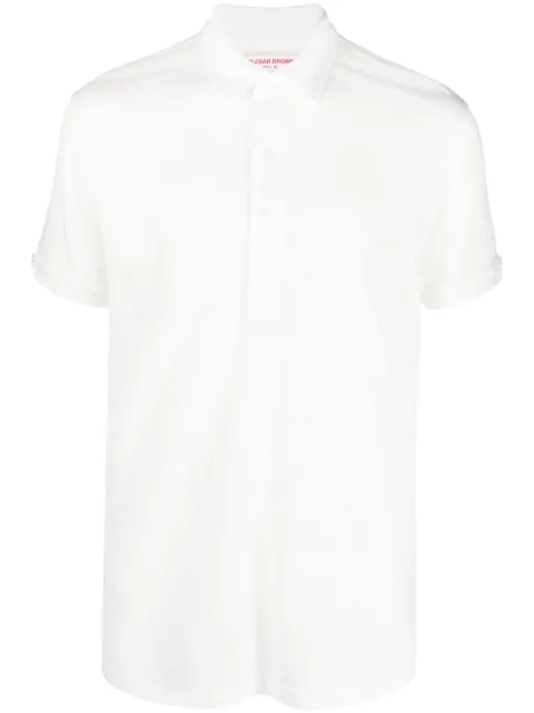 Orlebar Brown Sebastian short-sleeve linen polo shirt