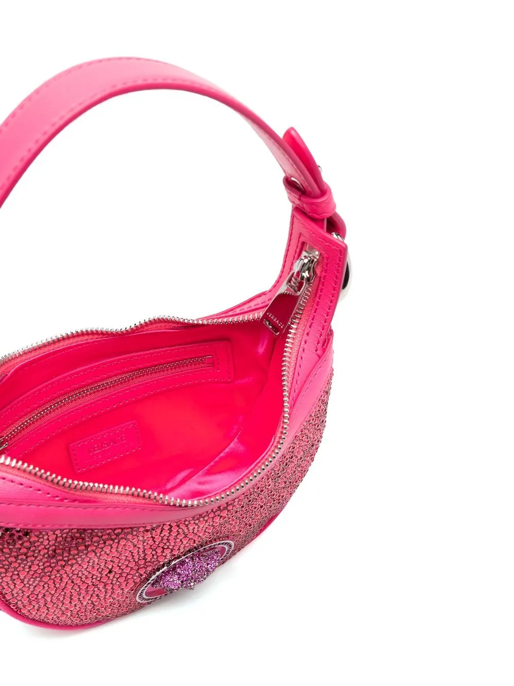 Versace Repeat Crystal embellished Shoulder Bag Farfetch versace-repeat-crystal-embellished-shoulder-bag-farfetch
