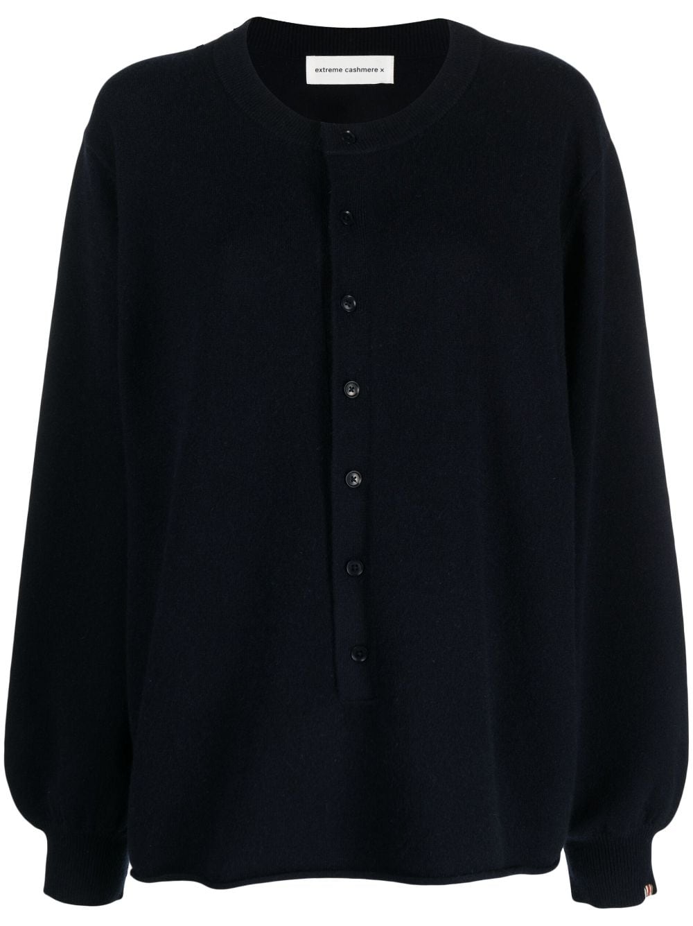 EXTREME CASHMERE CREW-NECK LONG-SLEEVE JUMPER