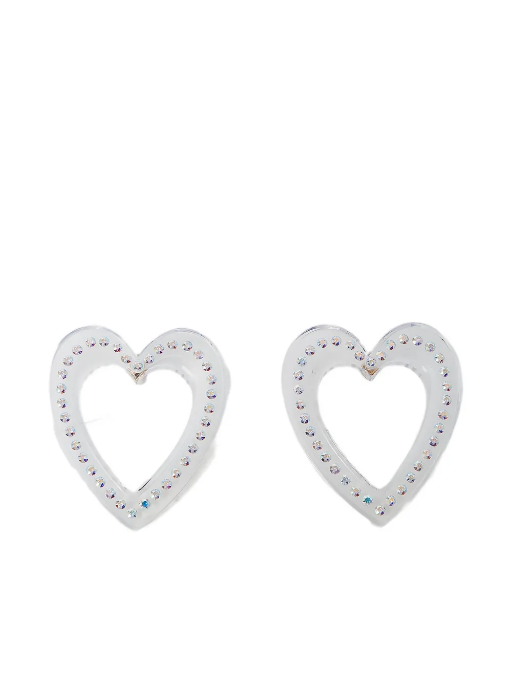 SafSafu aretes en forma de corazón | dorado | Image 1