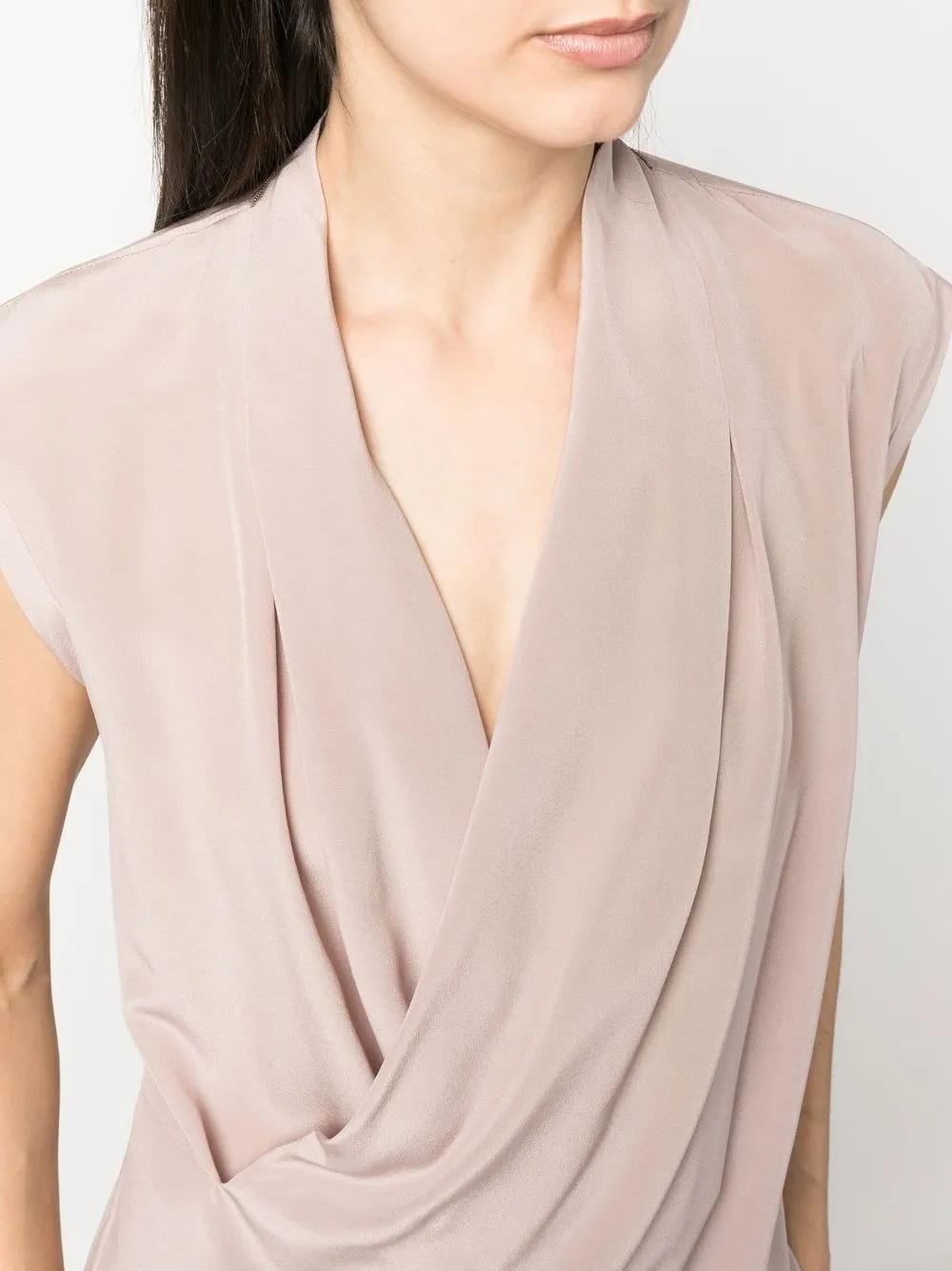 Brunello Cucinelli Silk Blouse In Rosa