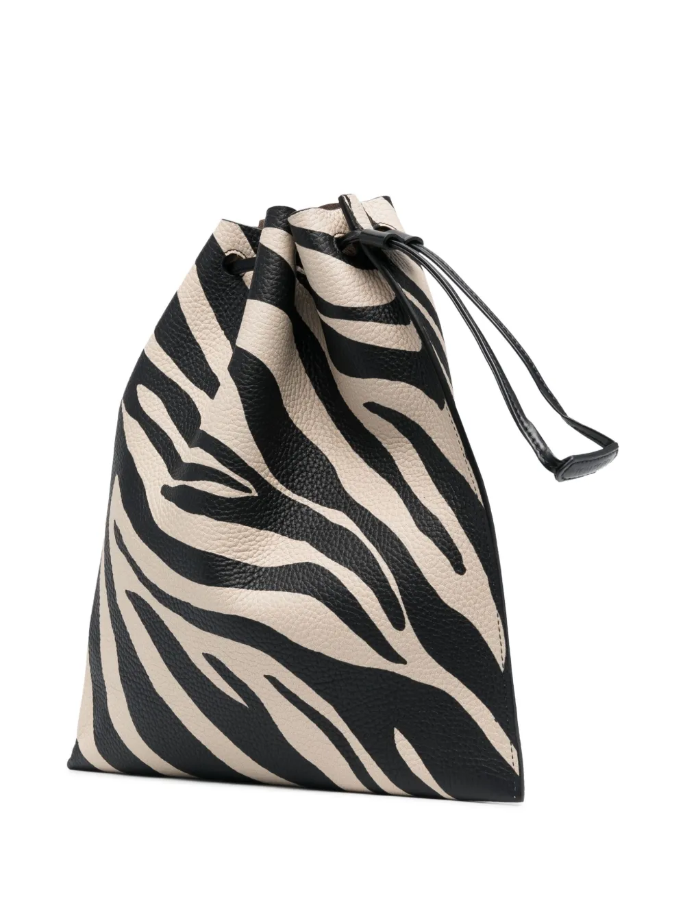 Tom Ford Zebraprint Leather Clutch Bag In Neutrals ModeSens