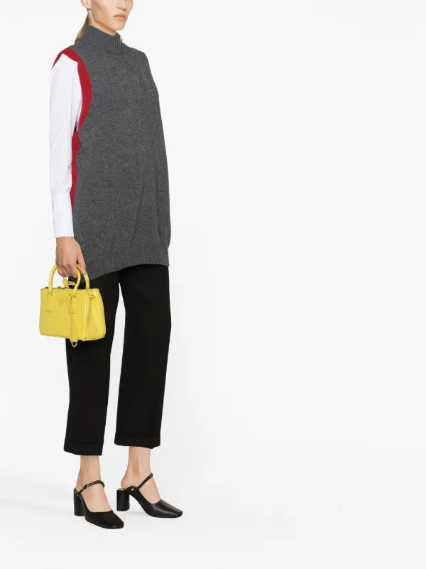 【PRADA】ガレリア サフィアーノレザー ミニバッグ★イエロー Prada ガレリア サフィアーノレザー バッグ ミニ | イエロー