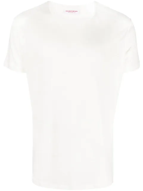 Orlebar Brown crew-neck linen T-shirt