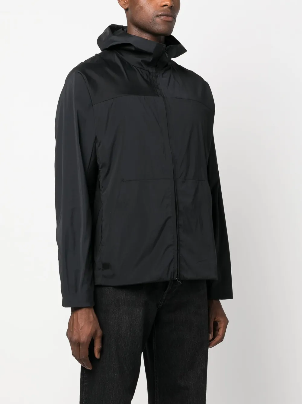 Orlebar Brown Jack met capuchon Zwart