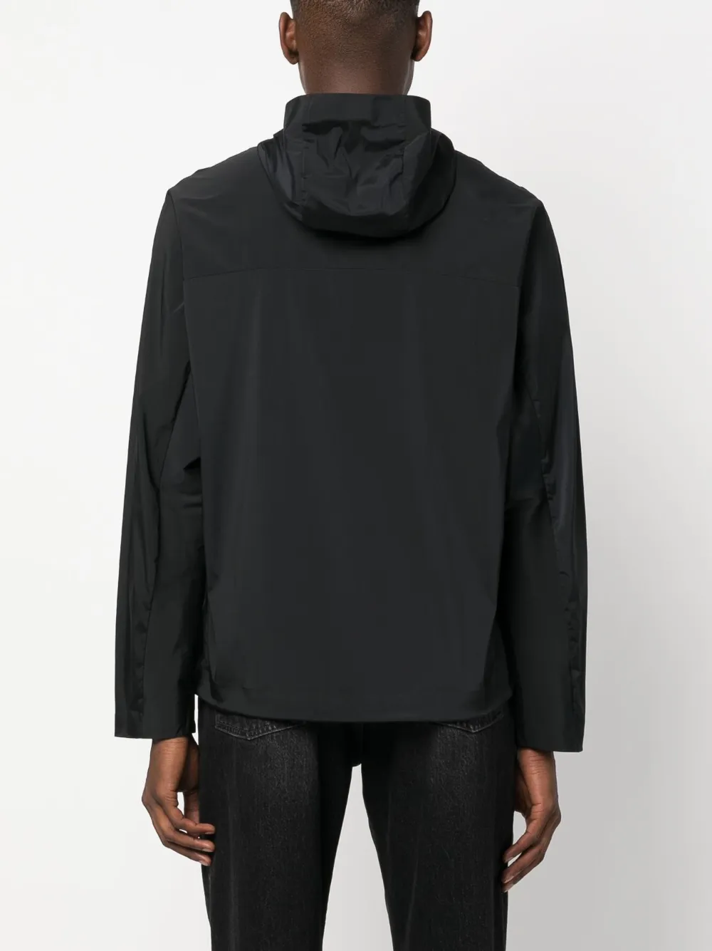 Orlebar Brown Jack met capuchon Zwart