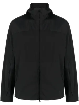 Zegna logo-print Reversible Jacket | Black | FARFETCH