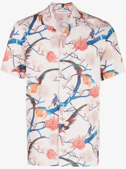 Orlebar Brown camisa Hibbert Flight of Fantasy