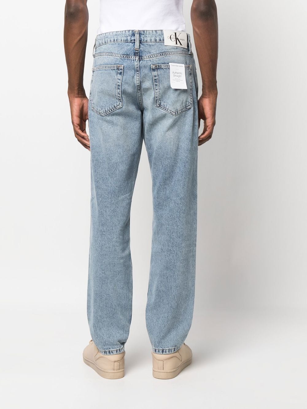 Calvin Klein Jeans Authentic low-rise straight-leg Jeans - Farfetch