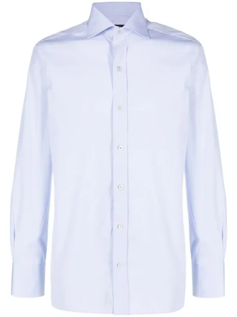 TOM FORD - long-sleeved poplin shirt