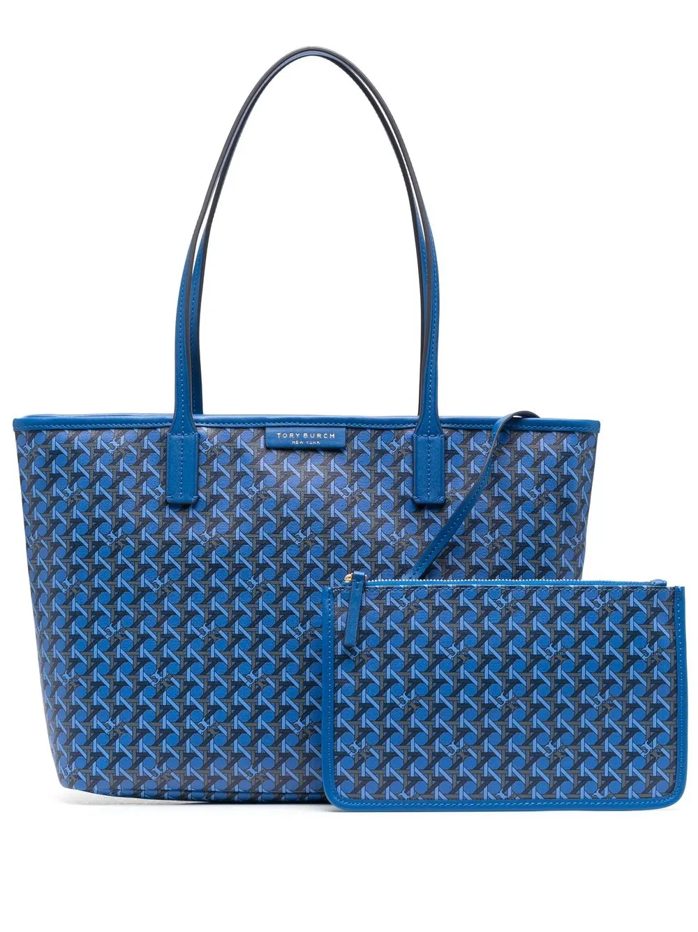 

Tory Burch Ever-Ready monogram tote bag - Blue