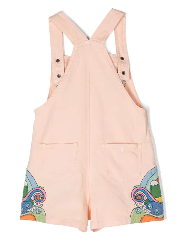 Stella McCartney Kids エンブロイダリーロンパース | ピンク