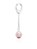 Maria Black Squash single drop earring - Silver