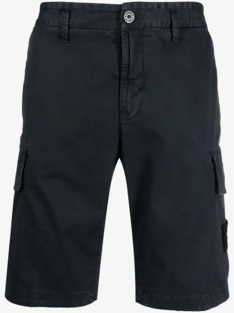 Stone Island шорты карго с логотипом Compass