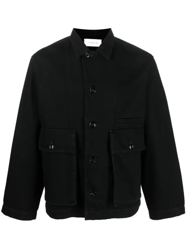 Lemaire Boxy Cotton Shirt Jacket - Farfetch