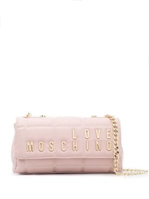 Love Moschino logo appliqu cross body Bag Farfetch