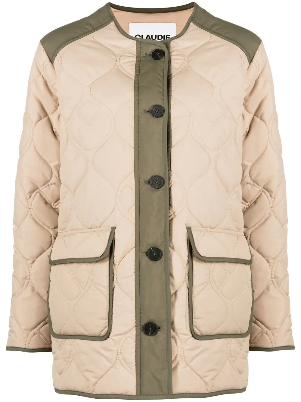 farfetch.com | Claudie Pierlot Quilted Jacket