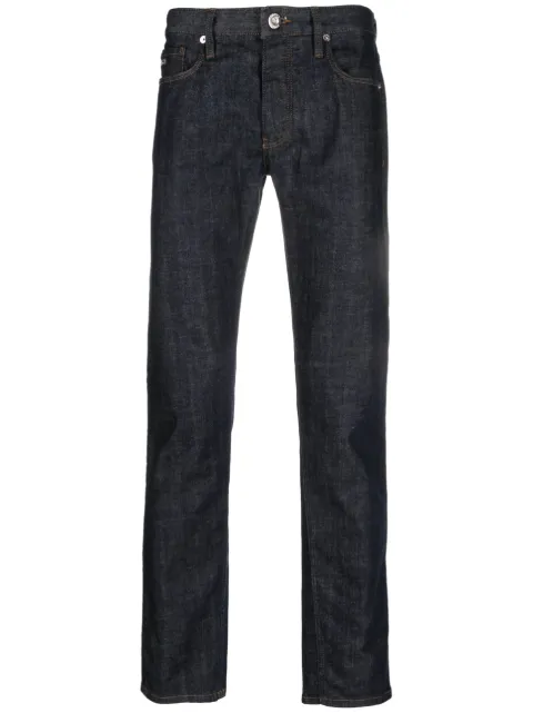 Emporio Armani dark-wash straight-leg jeans