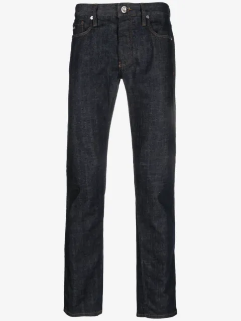 Emporio Armani dark-wash straight-leg jeans