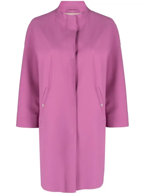 Herno Cappotto con chiusura nascosta