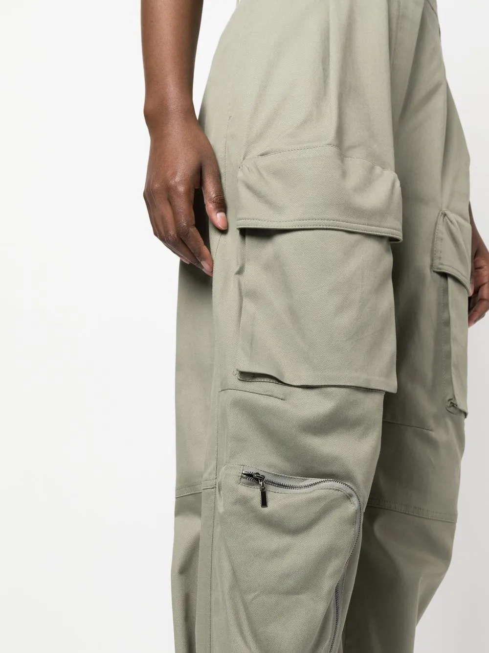 Brunello Cucinelli Taperedleg Cargo Trousers In Green ModeSens
