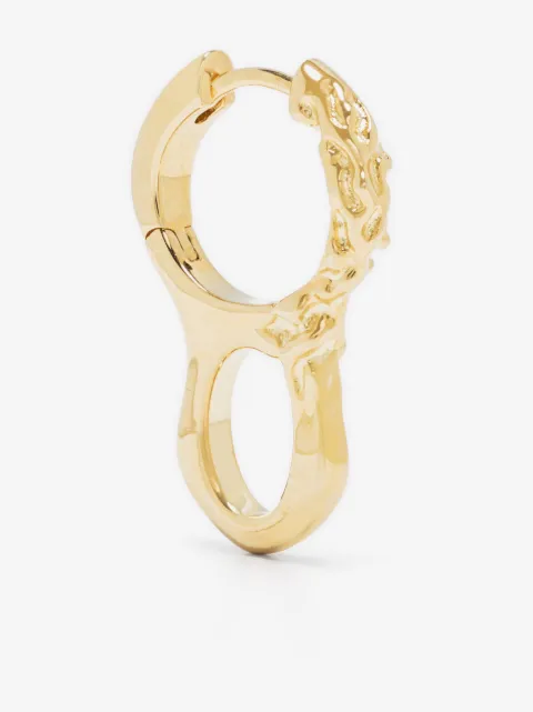 Maria Black Rove huggie-hoop earring