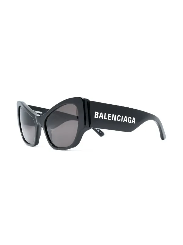 Balenciaga Eyewear キャットアイ サングラス | ブラック | FARFETCH JP